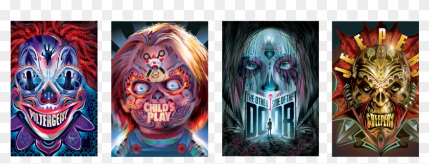 Horror Classics Come To Dvd For Halloween With Custom - Custom Horror Movie Covers Clipart #3510533