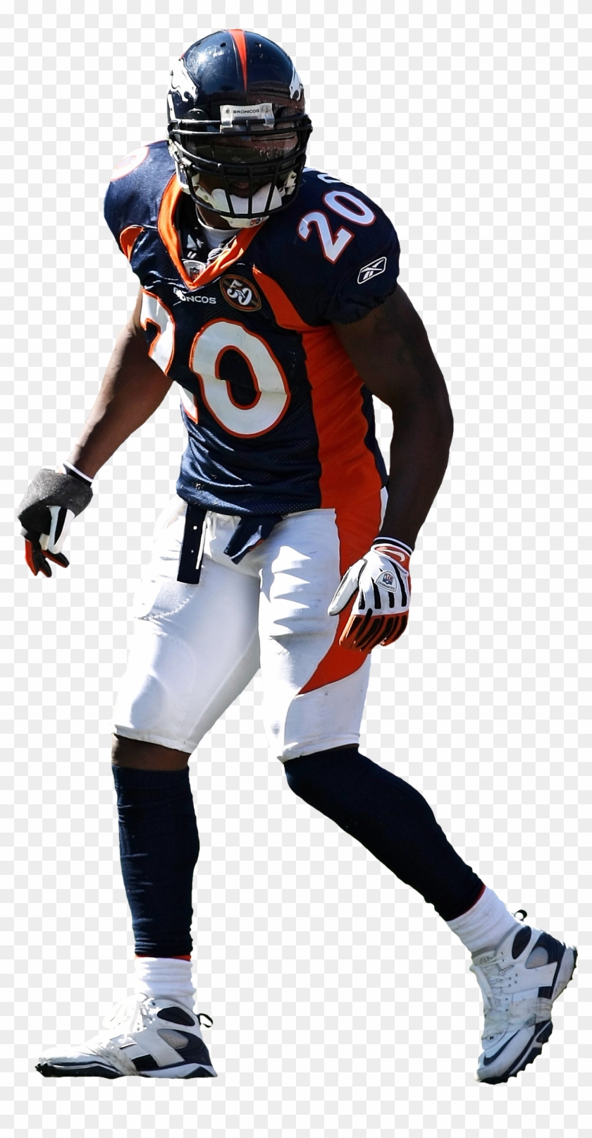 Brian Dawkins - Kick American Football Clipart