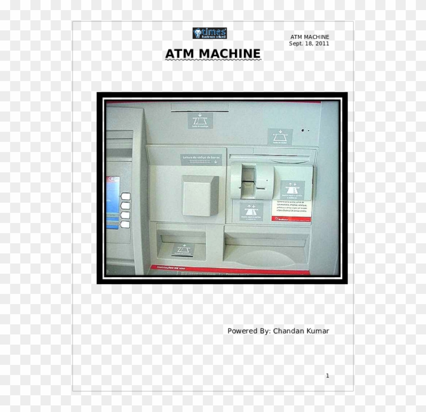 Pdf - Automated Teller Machine Clipart