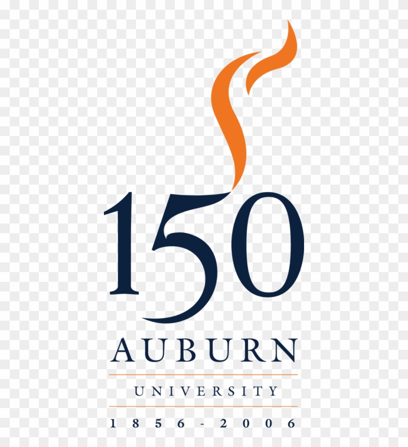Auburn University 150 Year Anniversary - Auburn University Clipart