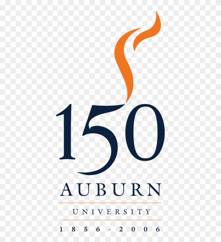 Auburn University 150 Year Anniversary - Auburn University Clipart #3510724