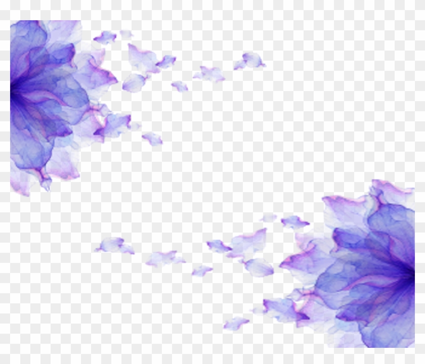 Lavender Vector Sketch - Png Image Of Beautiful Background Clipart #3510727