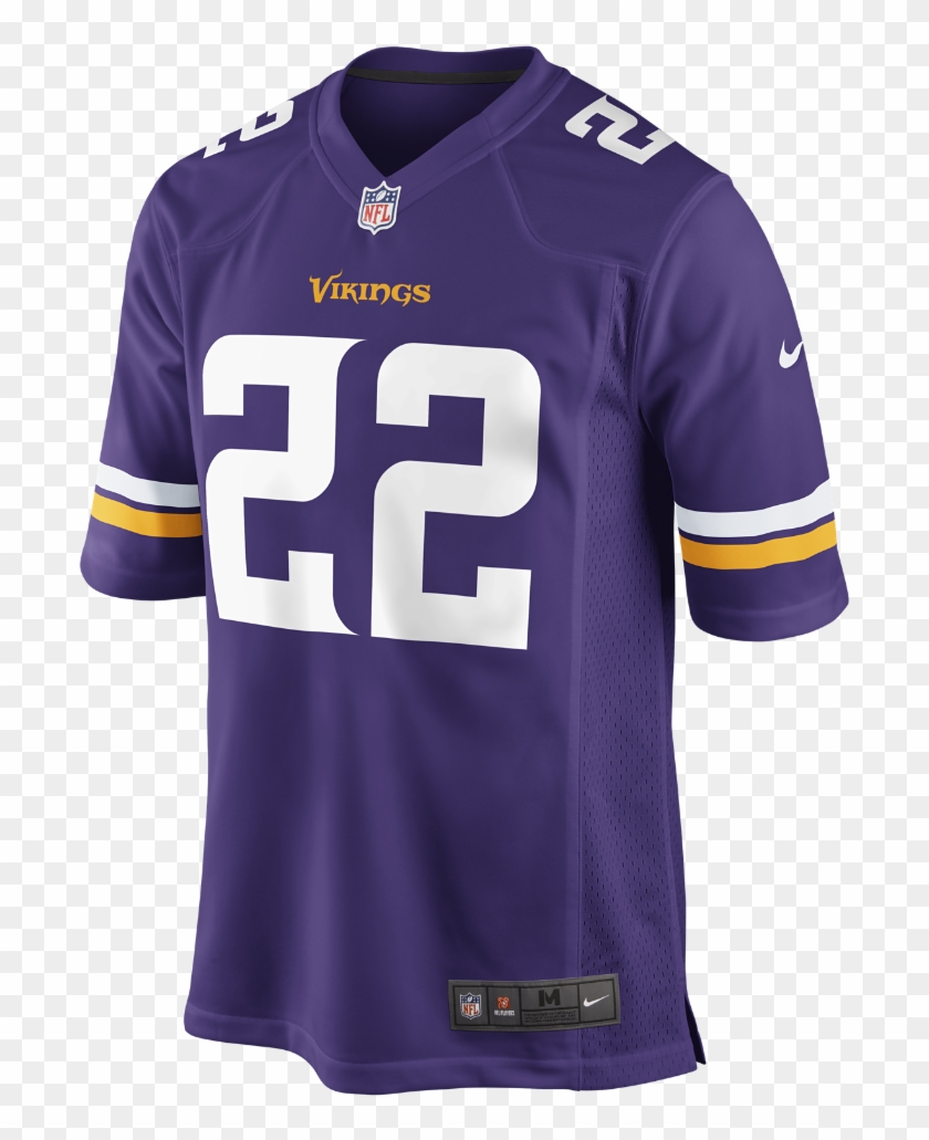 Nike Nfl Minnesota Vikings Men's Football Game Jersey - Adrian Peterson Vikings Jersey Clipart