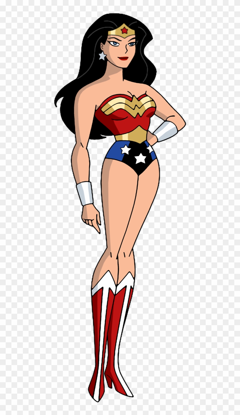 Because The Rights To The Character Were Tied Up In - Justice League 2001 Wonder Woman Clipart #3510944