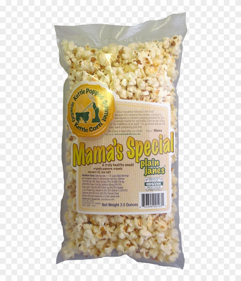Mama's Special Organic Plain Janes - Kettle Corn Clipart #3510999