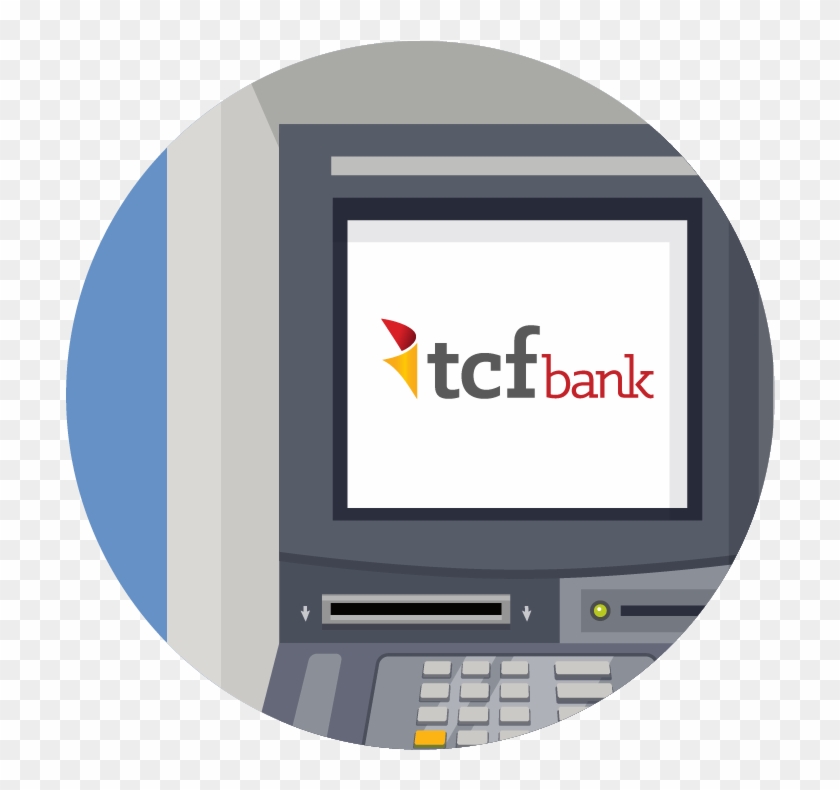 Our Convenient Atm Locations Let You Do Your Banking - Tcf Bank Clipart #3511001