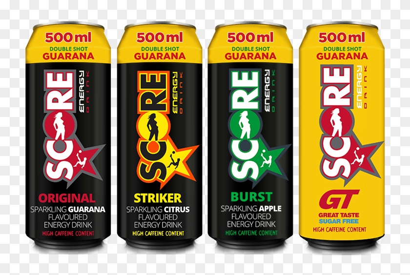 Score Energy Drink Flavours , Png Download - Caffeinated Drink Clipart