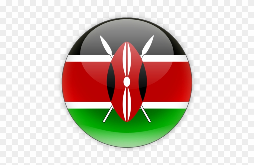 Kenya Flag Circle Png Clipart #3511778
