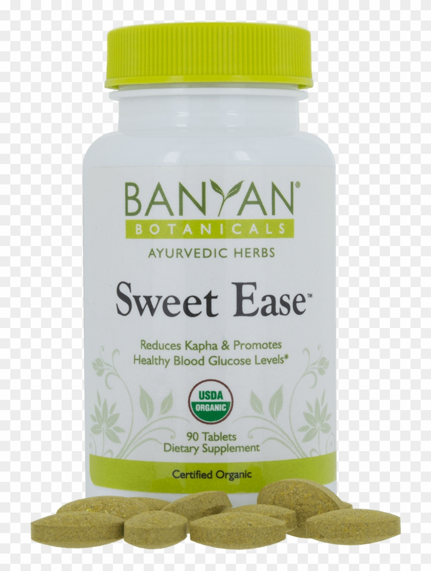 Sweet Ease 90 Tablets 500 Mg Banyan Botanicals - Banyan Botanicals Clipart