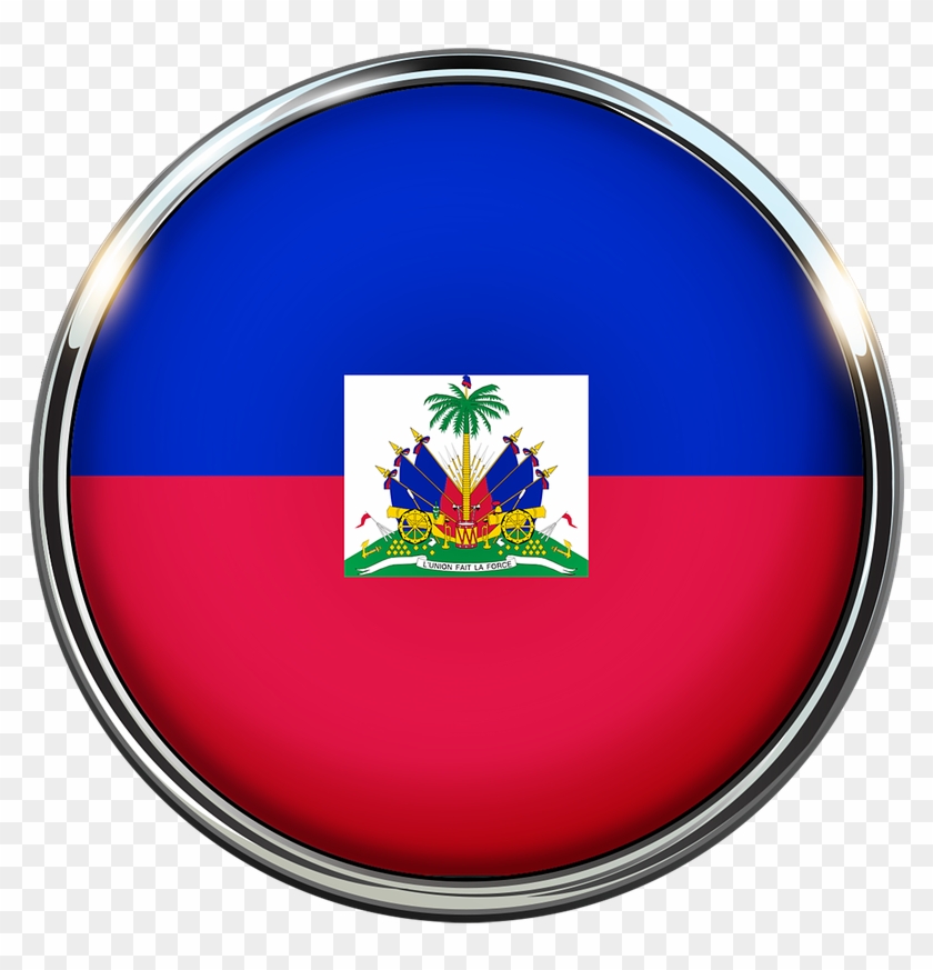 Haiti Flag Circle Clipart #3512181