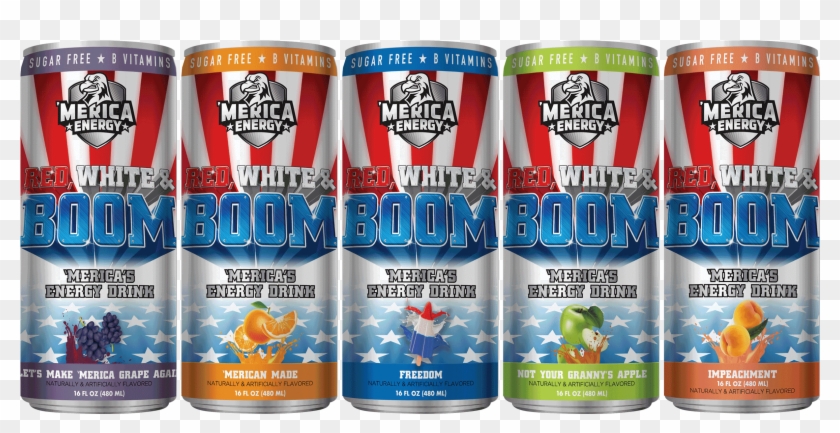 'merica's Energy Drink - Merica Energy Clipart #3512260