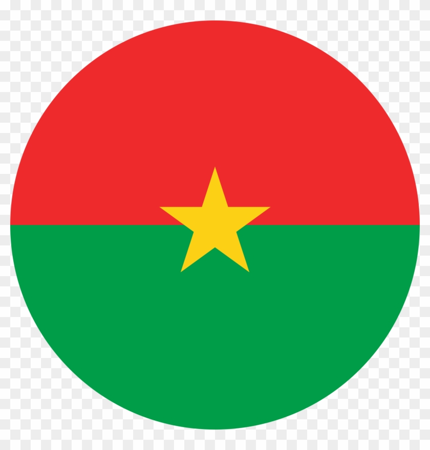 Roundel Of Burkina Faso - Burkina Faso Air Force Logo Clipart #3512392