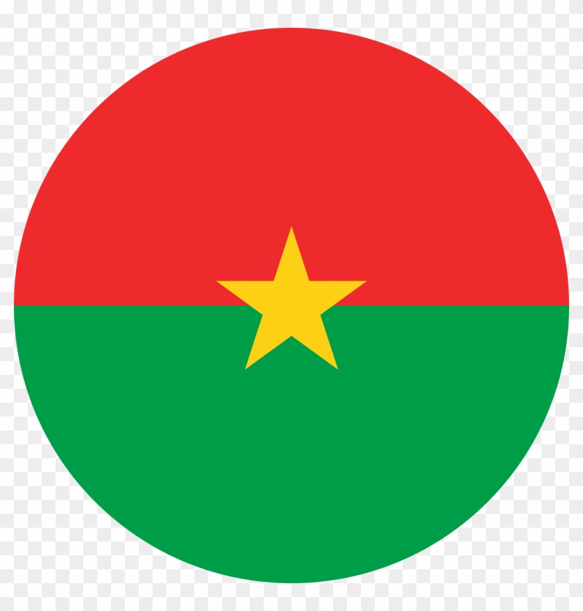 Roundel Of Burkina Faso - Burkina Faso Air Force Logo Clipart #3512392
