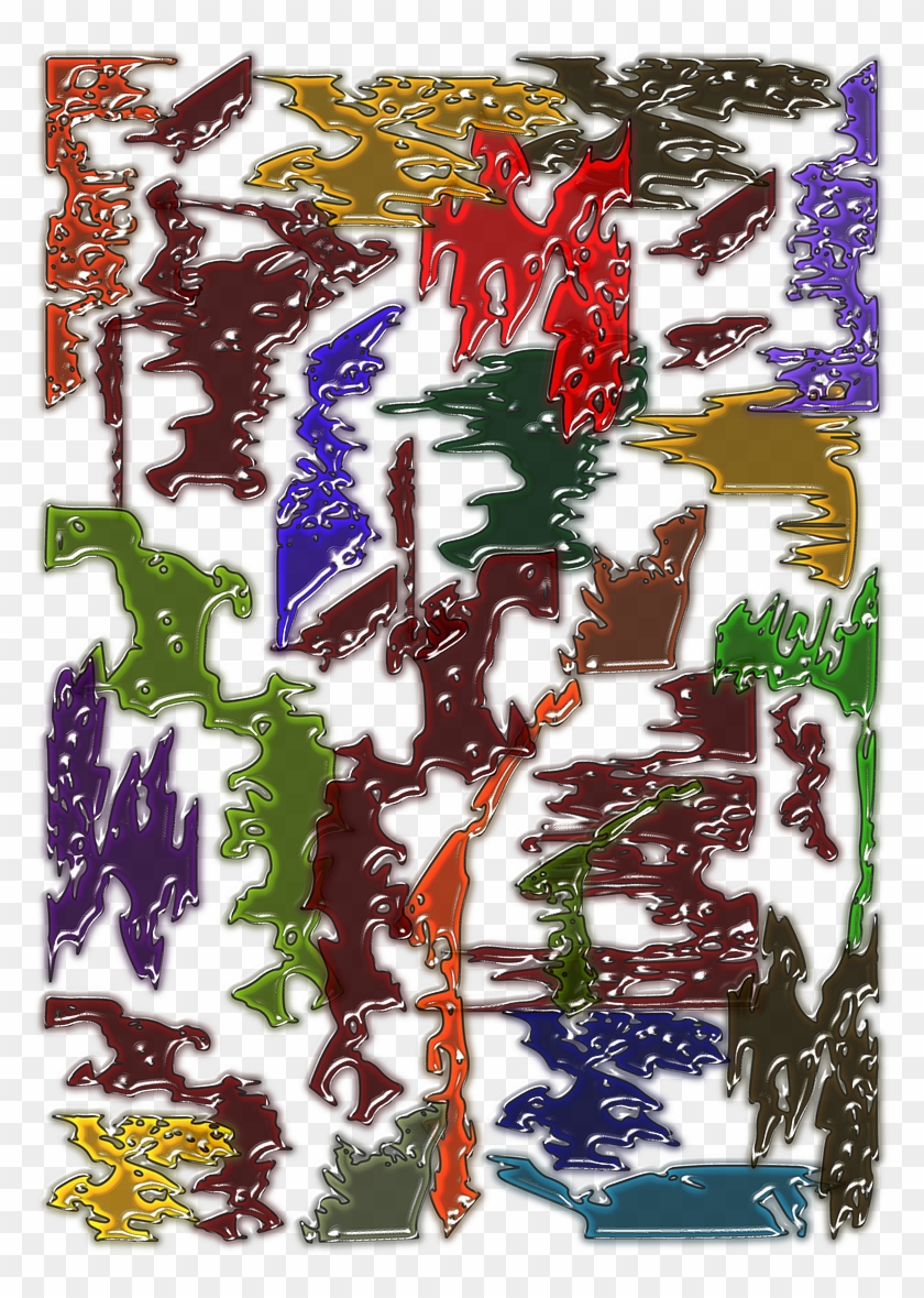 Color Design Texture - Floral Design Clipart #3512426