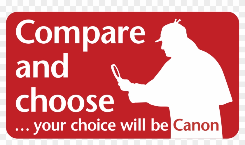 Canon Compare And Choose Logo Png Transparent - Robbie Williams Rock Dj Album Clipart
