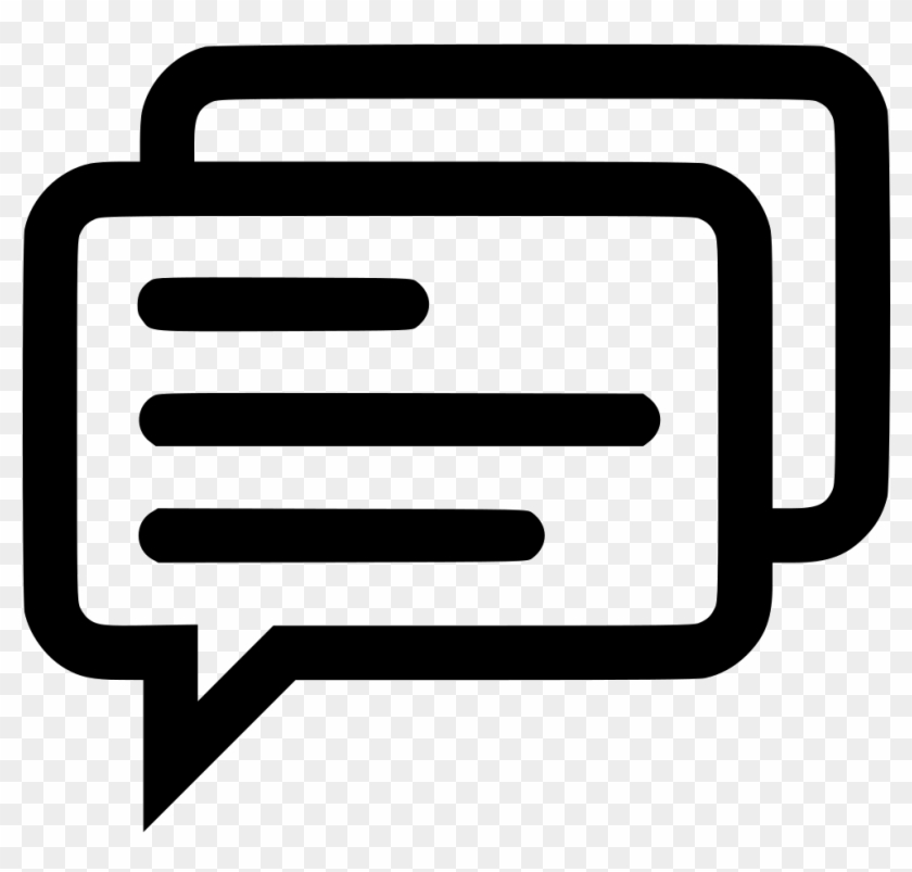 Sms Chat Message Information Whatsapp Svg Png Ⓒ - Message Chat Icon Png Clipart #3513060