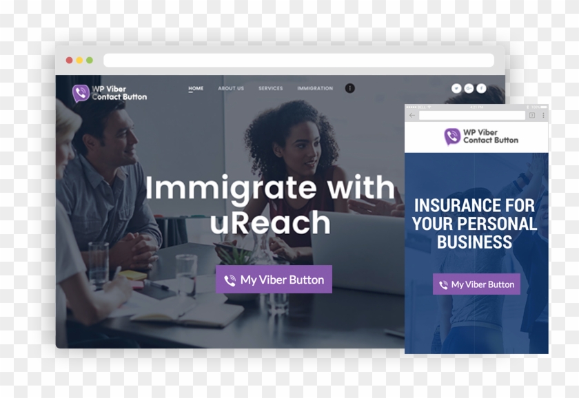 Wp Viber Contact Button Premium Viber Contact Button - Wp Imegrtion Theme Clipart