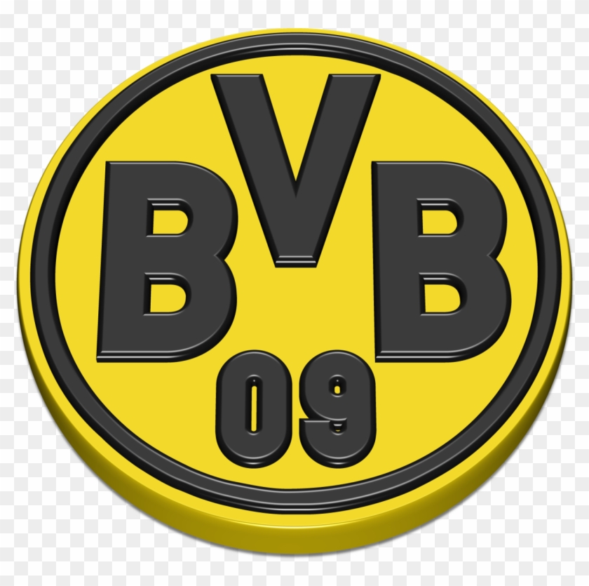 Borussia Dortmund Logo 3d &171 Logos Of Brands - Borussia Dortmund Logo 3d Clipart #3513300