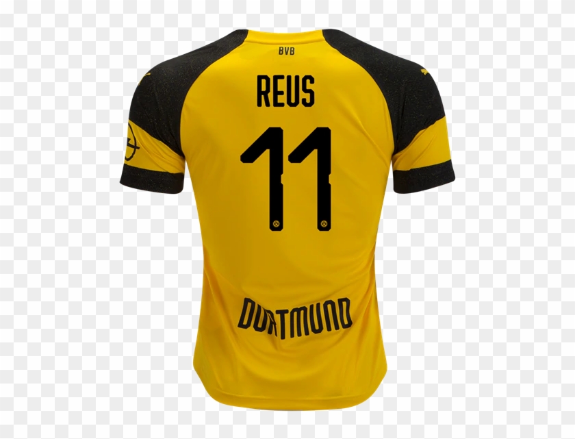 Borussia Dortmund 18/19 Home Jersey Marco Reus - Sports Jersey Clipart #3513481
