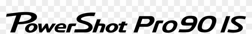 Canon Powershot Pro90 Is Logo Png Transparent - Canon Powershot Clipart #3513618