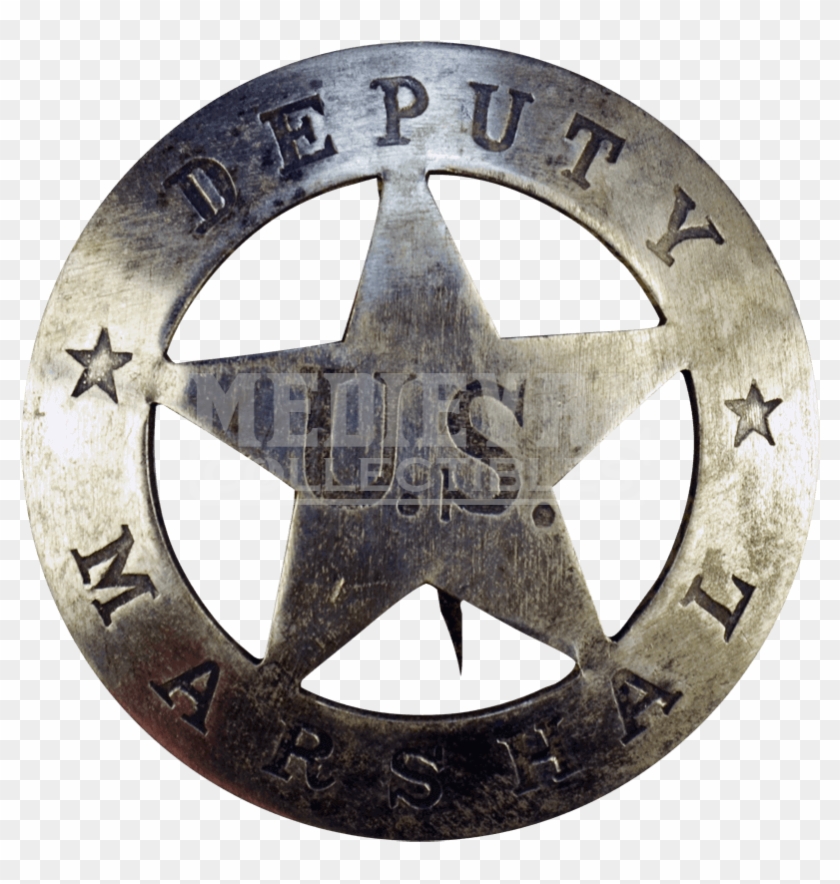 Western Marshal Badge Transparent Clipart #3514001