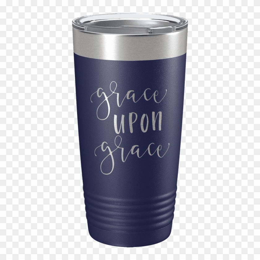 Grace Upon Grace 20oz Insulated Tumbler - Tumbler Clipart