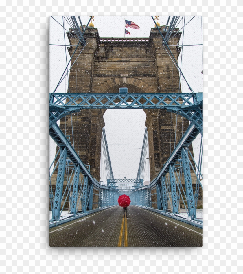 "rose On The Snow Bridge" - Drawbridge Clipart #3514341