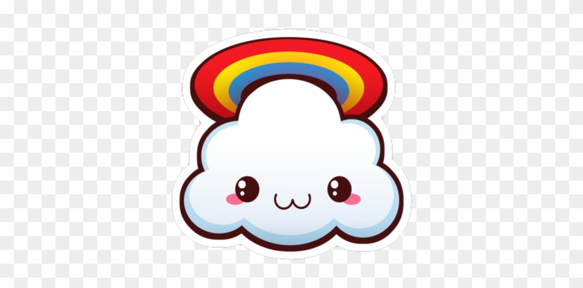 #cloud #kawaii #sticker Tender Cloud☁😇 - Kawaii Cloud Png Clipart