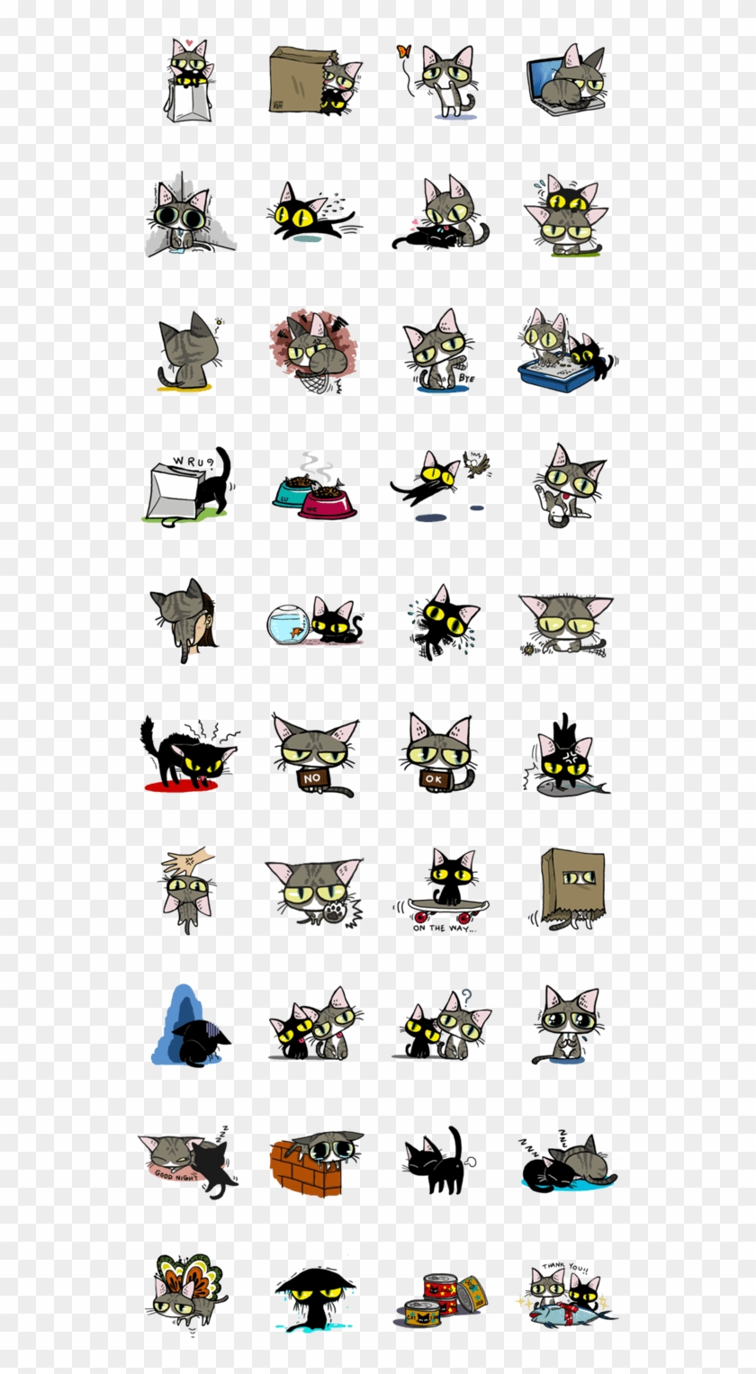 Px Cat Emoji, Cat Reference, Kawaii Cat, Cute Stickers, - Sticker Line Super Junior Clipart #3514505