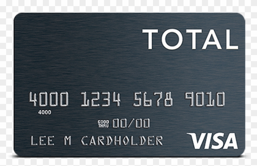 Total Visa® Unsecured Credit Card - Lee M Cardholder Clipart #3514522