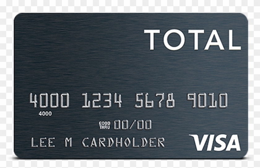 Total Visa® Unsecured Credit Card - Lee M Cardholder Clipart