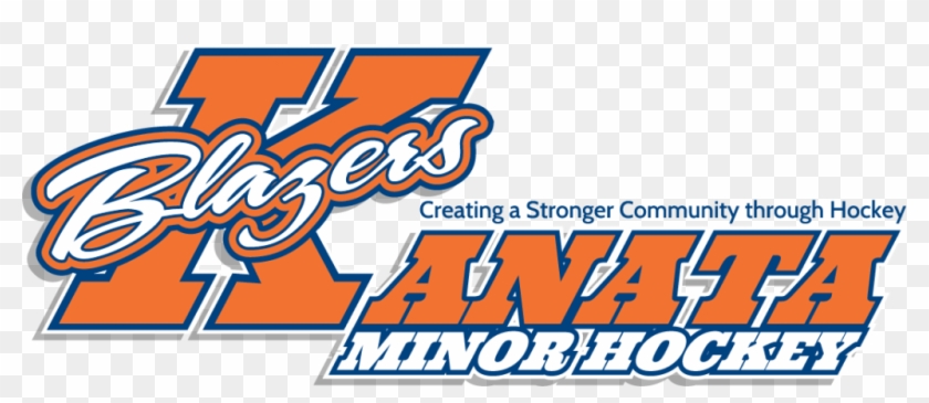 Kanata Minor Hockey Association - Kanata Blazers Clipart #3514604