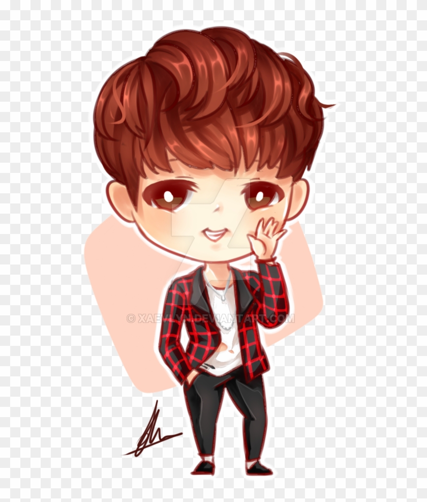 Imagem Relacionada Kawaii Stickers - Bts Chibi Jin Png Clipart #3514632