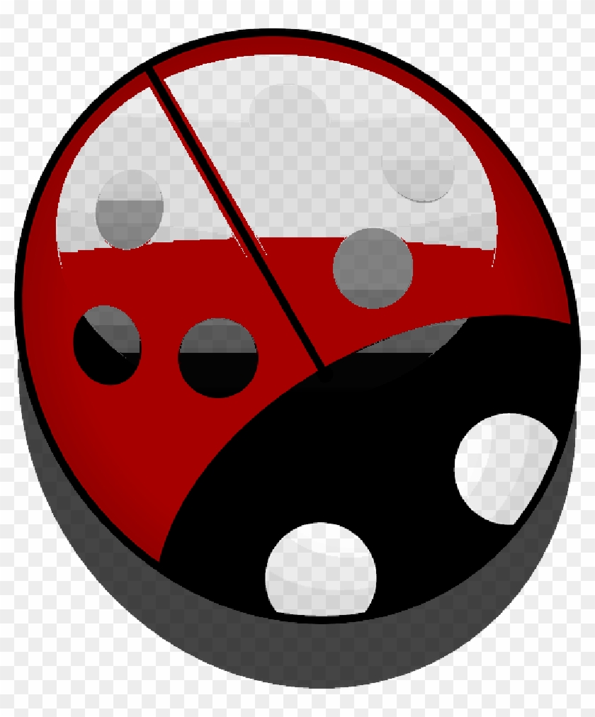 Free Icons Png - Circle Ladybug Clipart #3514668