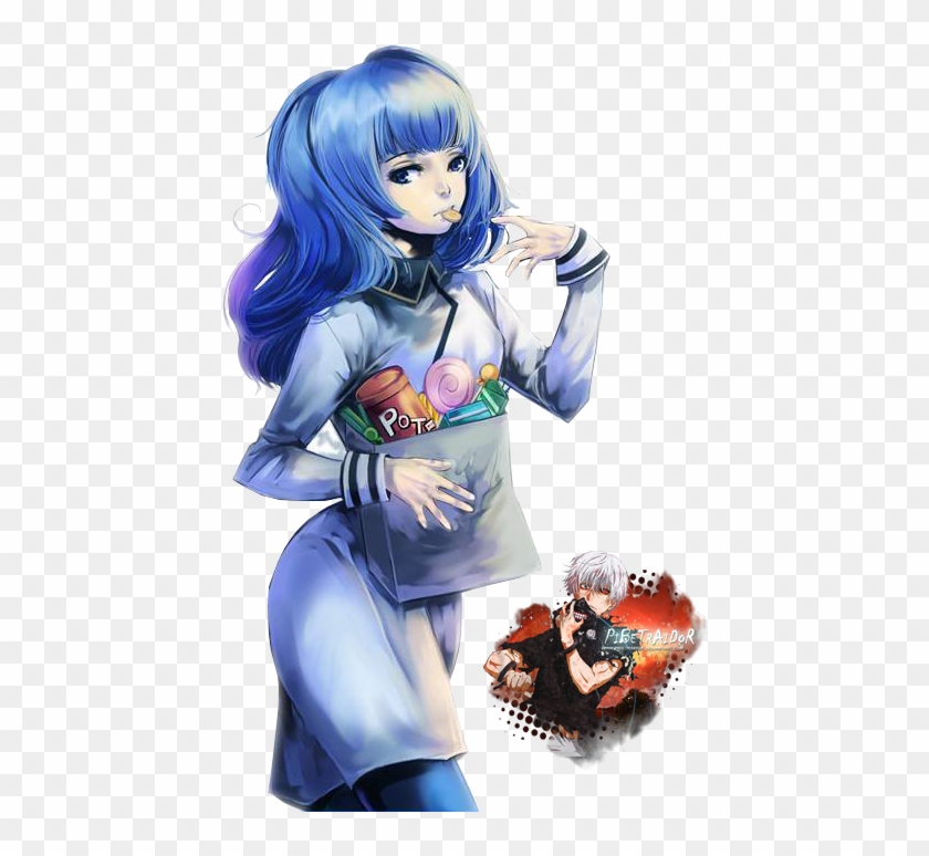 Saiko Yonebayashi, Kaneki, Good Manga, Anime Artwork, - Tokyo Ghoul Saiko Yonebayashi Render Clipart