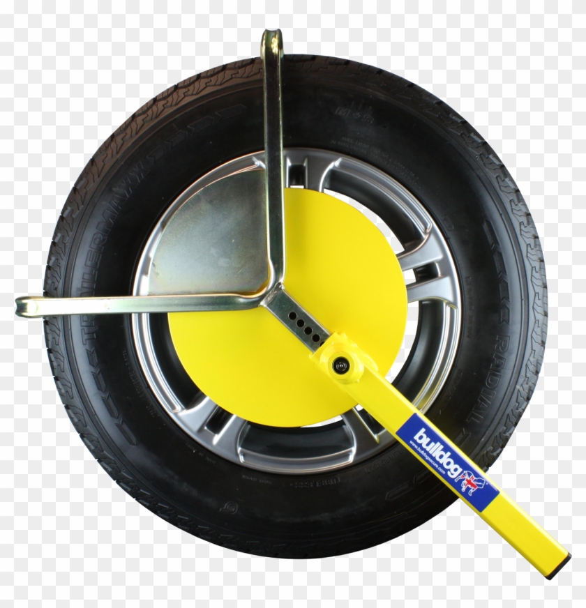 Bulldog Auto Clamp Large , Png Download - Wheel Clamp Clipart #3514938