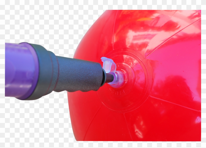 Double-action Hand Pump With Tips - Inflatable Clipart