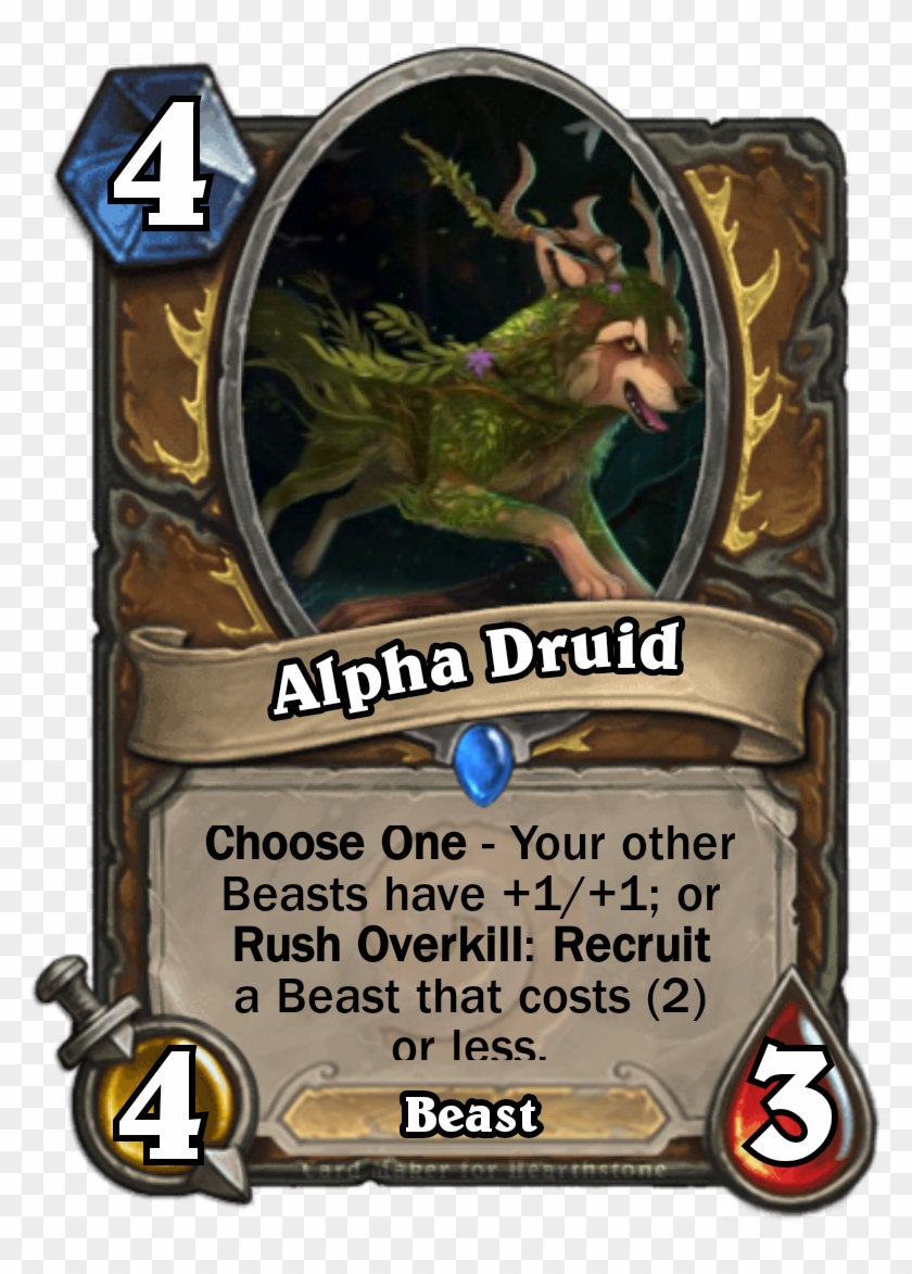 Beast Druid Will Be A Thing One Day - Hearthstone Flametongue Totem Clipart #3515096
