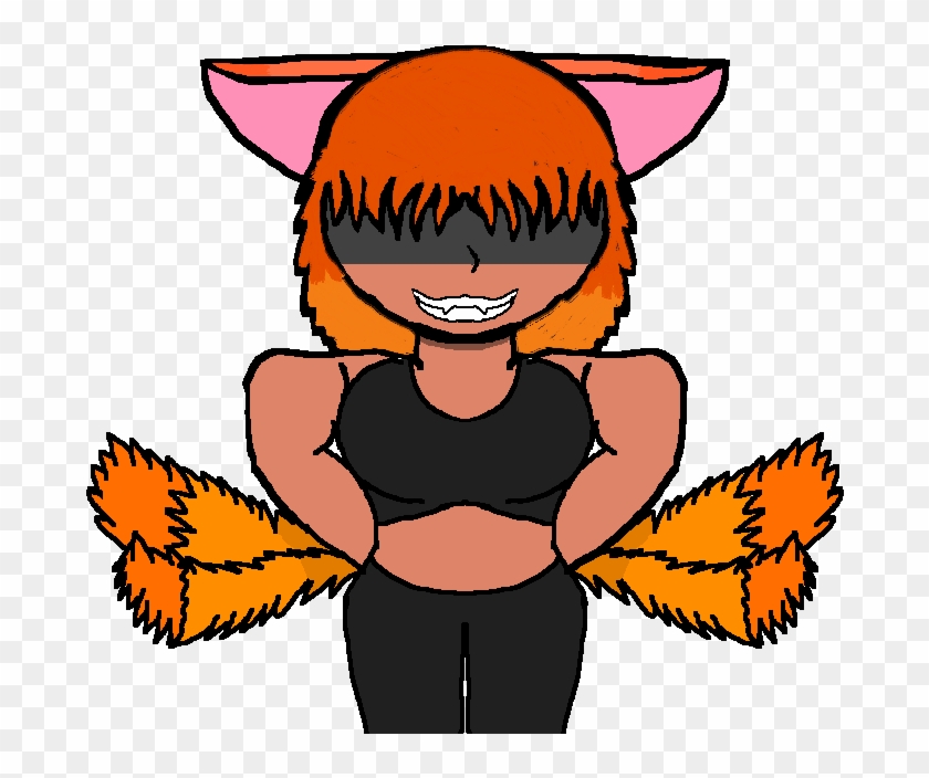 Human Fox - Cartoon Clipart