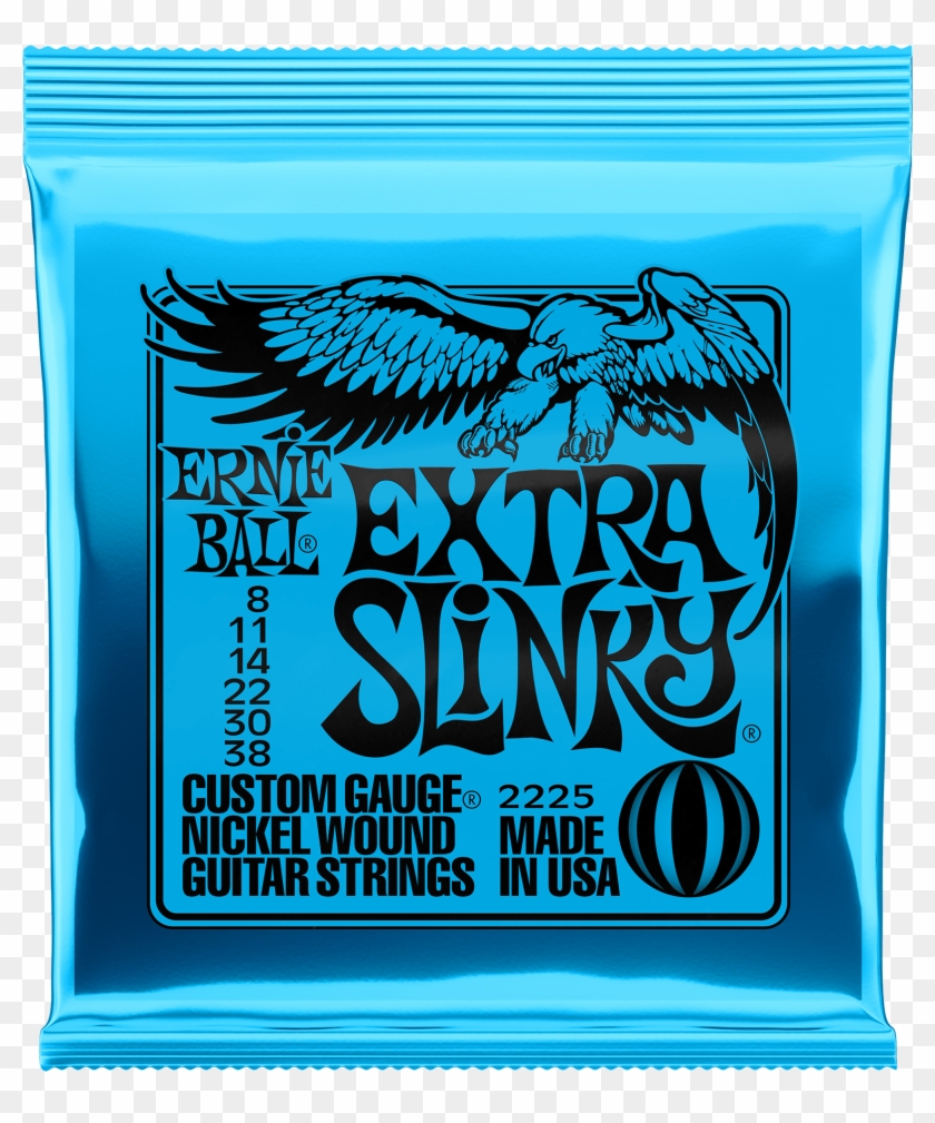 Lighter Gauges - Ernie Ball Extra Slinky Gauges Clipart #3515131