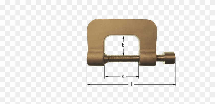 Part-no - - C-clamp Clipart #3515136