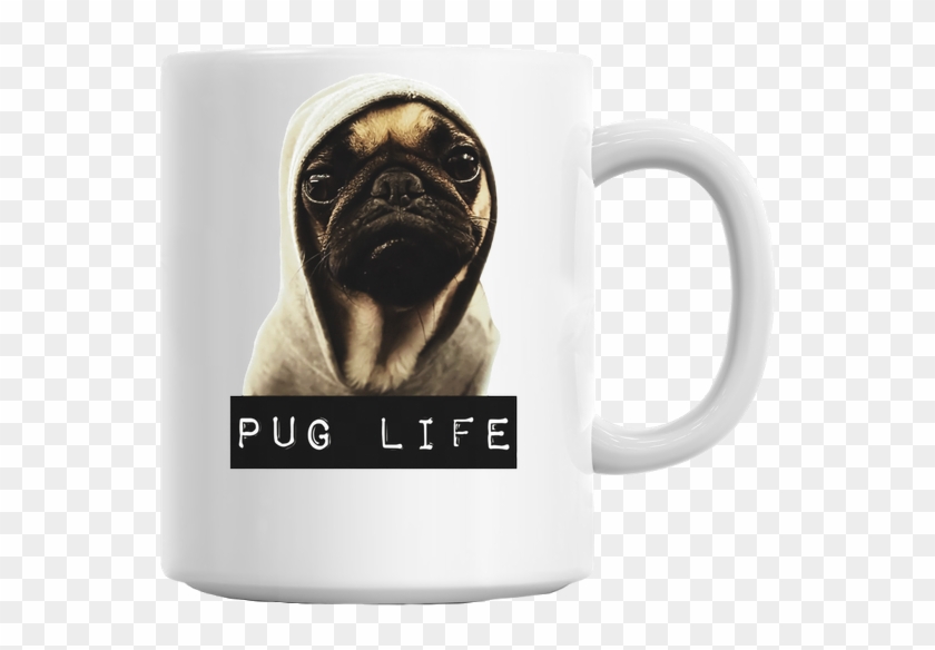 Pug Life Mug - Iphone 8 Plus Pug Case Clipart #3515406