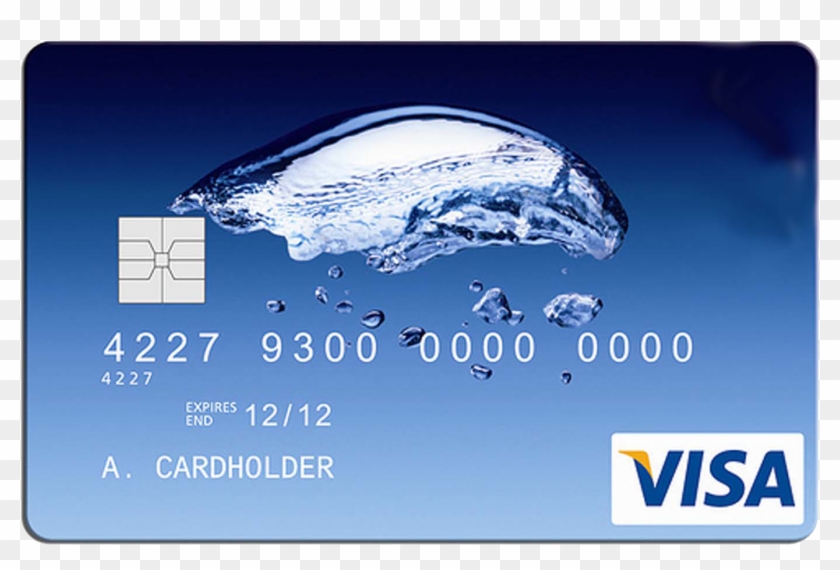 Visa Card - O2 Money Card Clipart