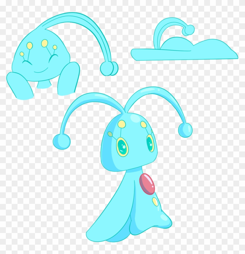 [gift] [may] Manaphy - Illustration Clipart