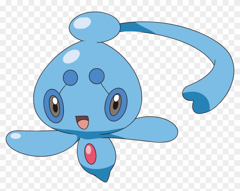 38kib, 1252x937, 489phione Dp Anime 2 - Cute Legendary Pokemon Phione Clipart