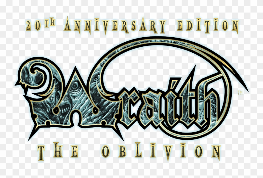 The Oblivion 20th Anniversary Edition - Logo Wraith The Oblivion Clipart