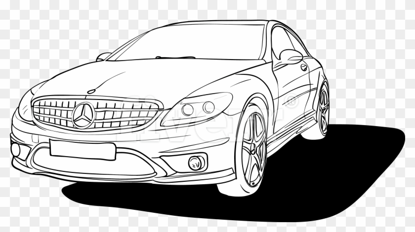 Big Worksample Image - Executive Car Clipart #3516887