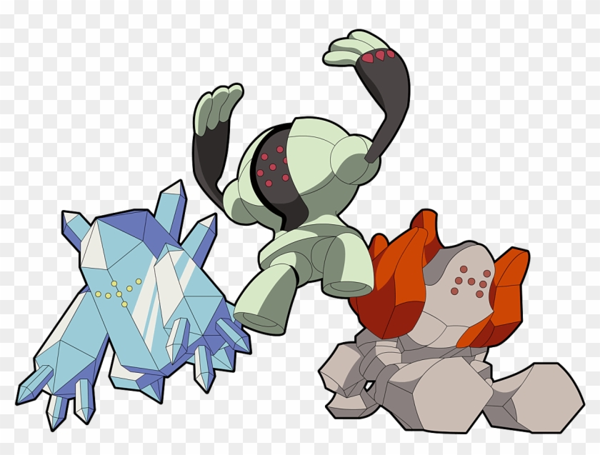 Top 5 Overrated Pokemon From Pokemon Sapphire And Ruby - Regirock Registeel Regice Clipart