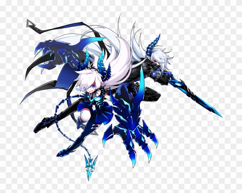 Elsword Lu Ciel Cosplay Clipart