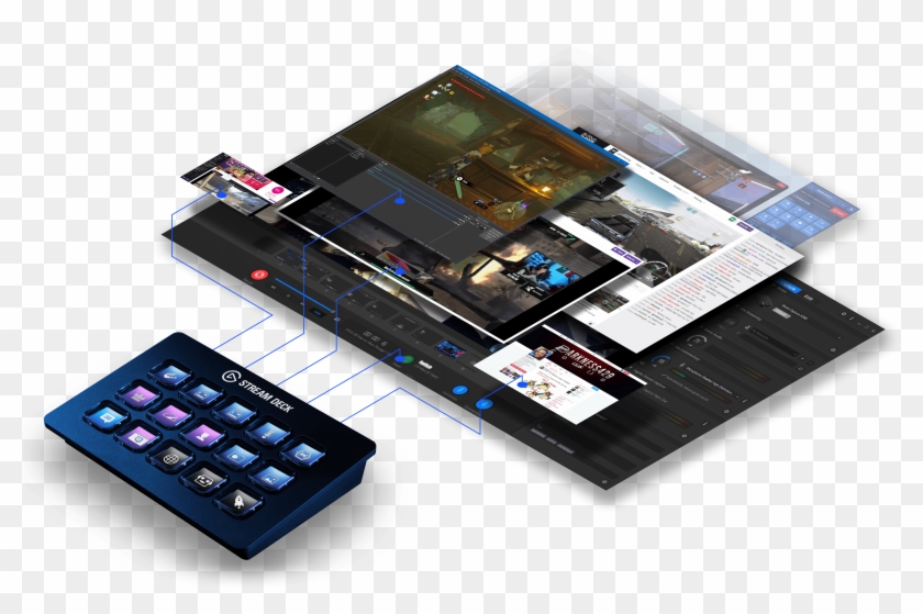 E8c33cd46bf4 - Elgato Stream Deck Clipart #3517517